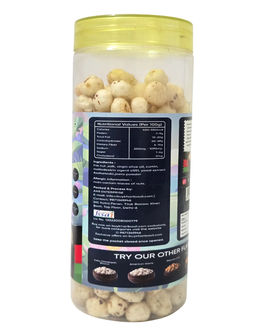 Afghani Heeng Jeera Country Makhana