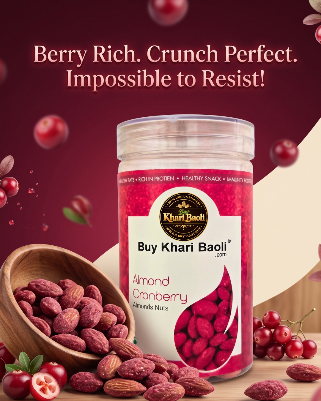 Cranberry Almonds(Badam)