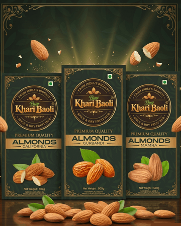 ALMOND COMBO (almond california500gm+almond mamra500gm+almond gurbandi500gm)