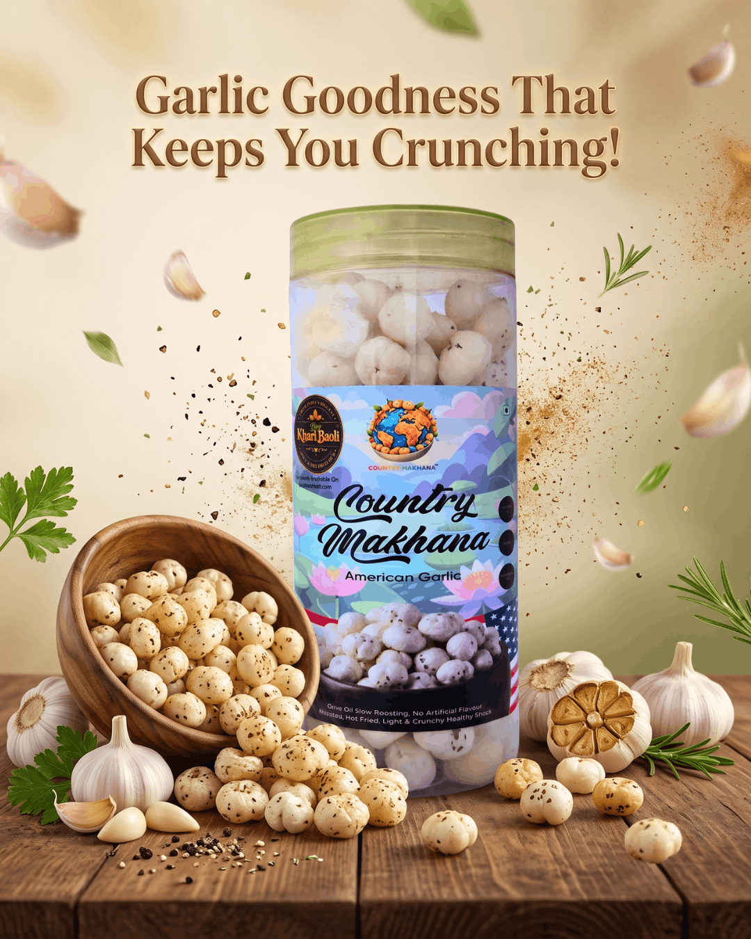 American Garlic Country Makhana