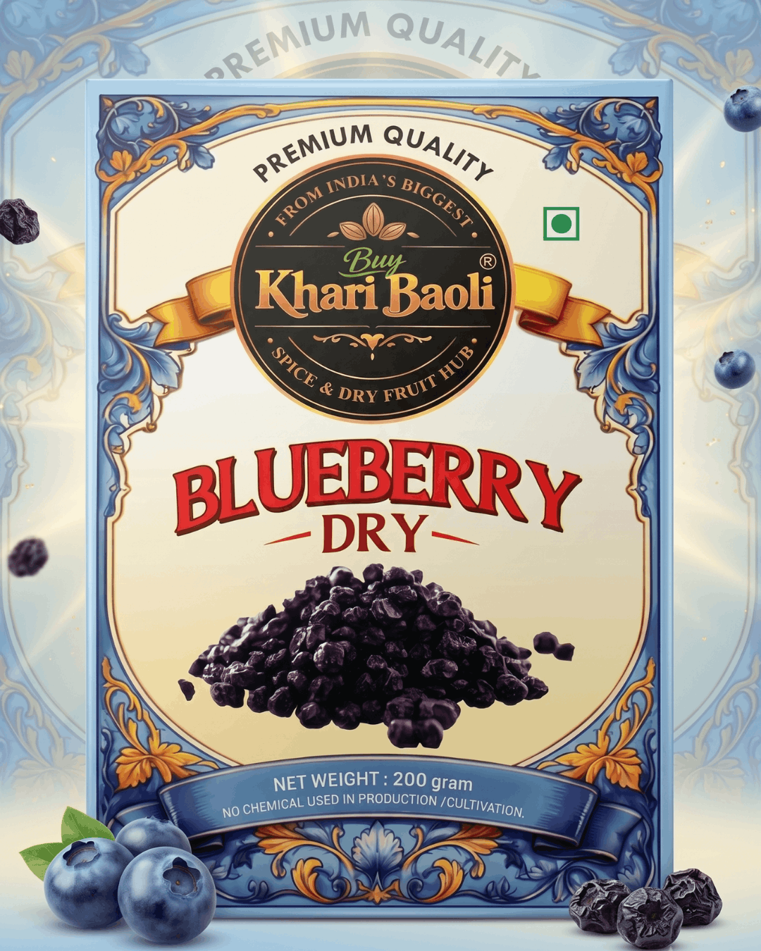 BLUEBERRY (DRIED/WHOLE)