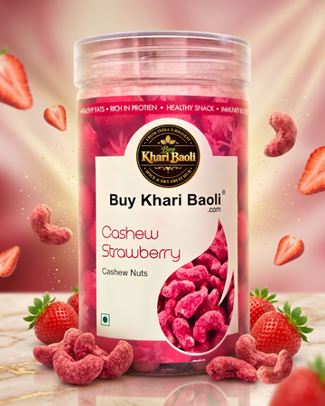 Strawberry Cashew Crunch(Kaju)