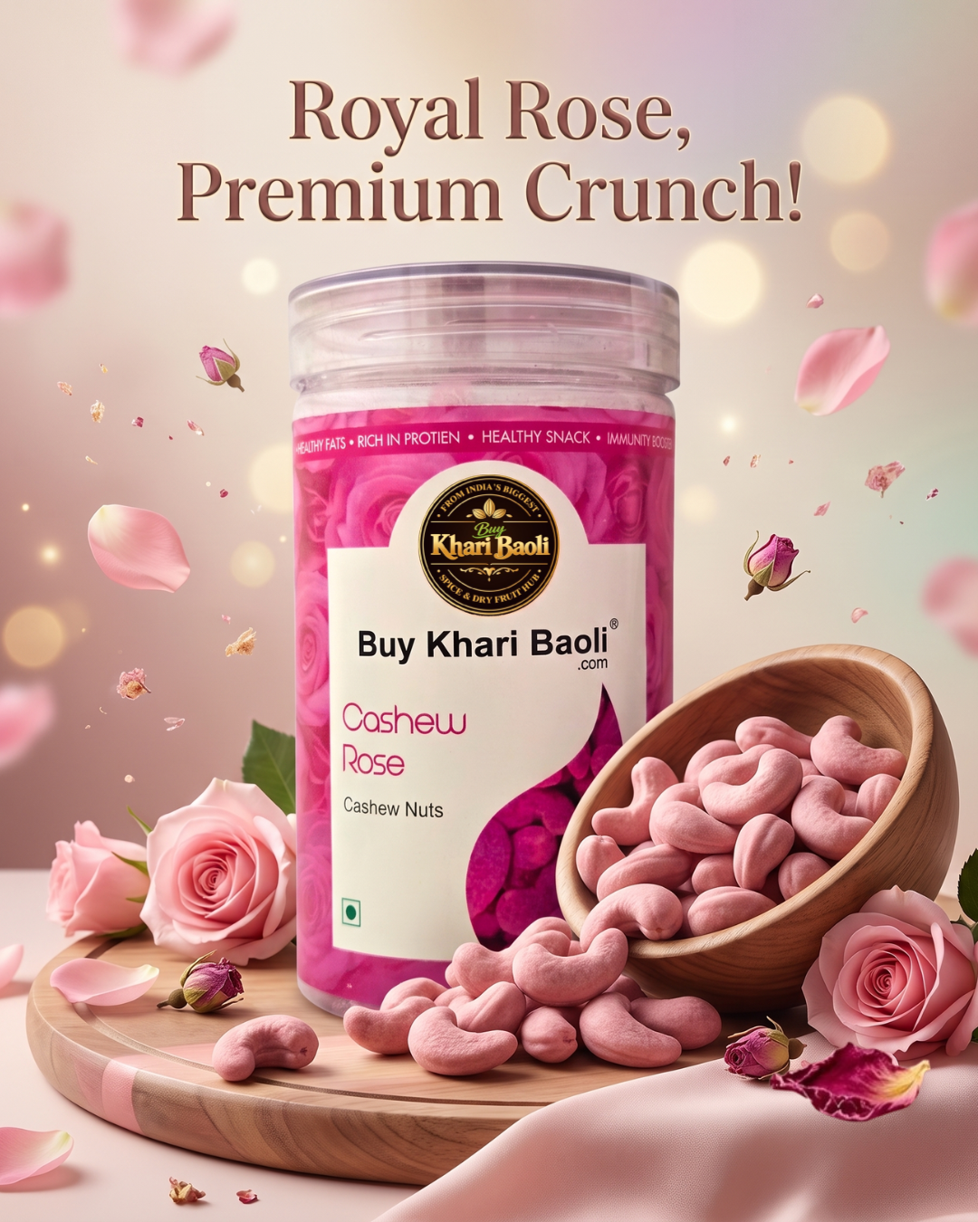 Royal Rose Cashews(Kaju)
