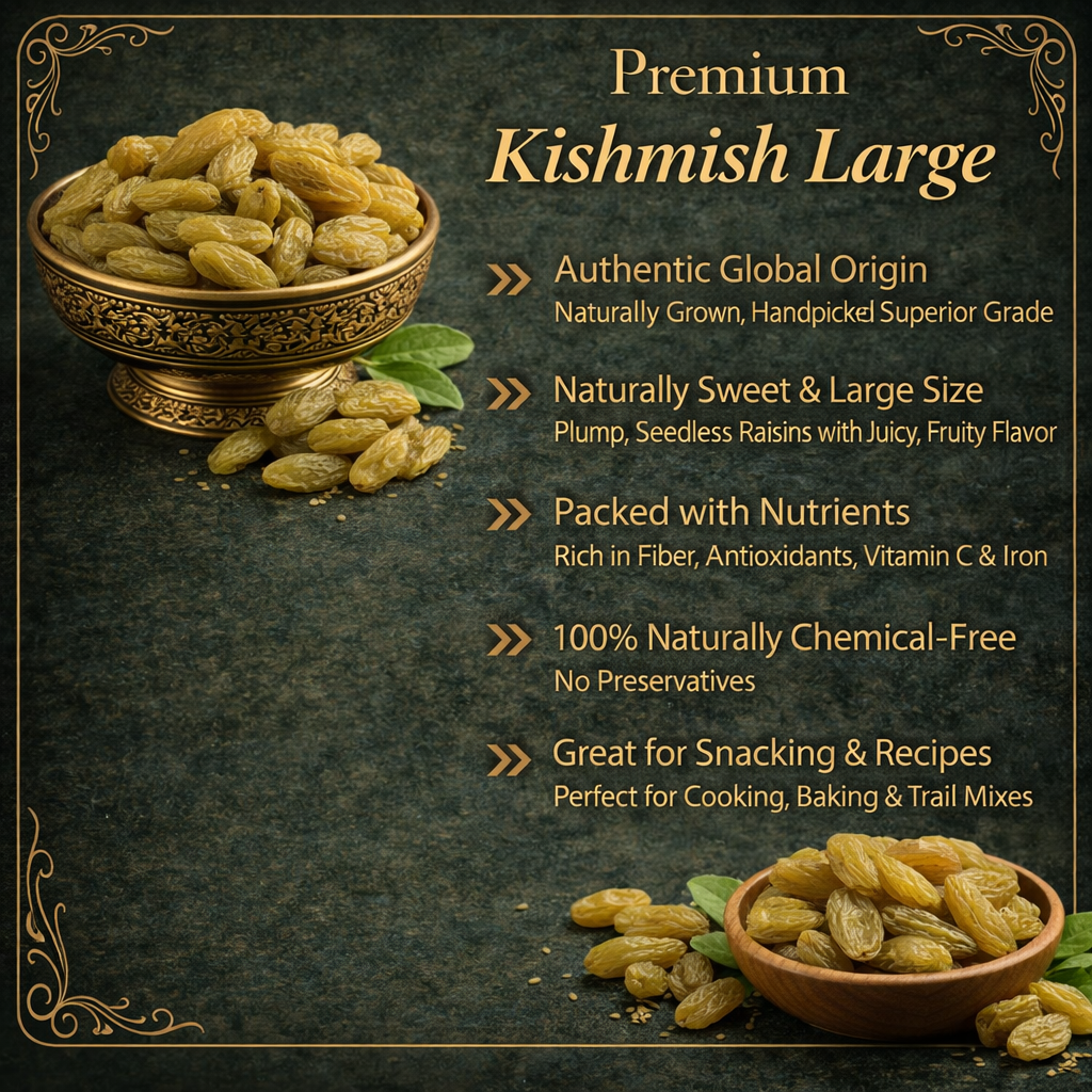 KISHMISH (LARGE/LAMBI)