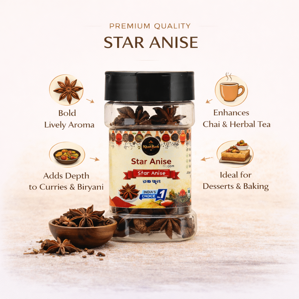 STAR ANISE(CHAKRA PHOOL)