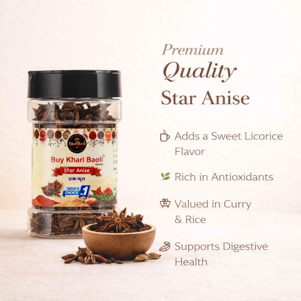 STAR ANISE(CHAKRA PHOOL)