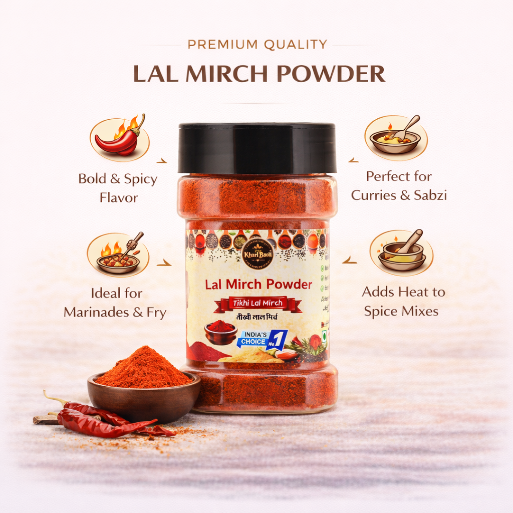 TIKHI LAL MIRCH POWDER
