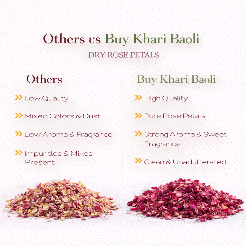 DRY ROSE PETALS