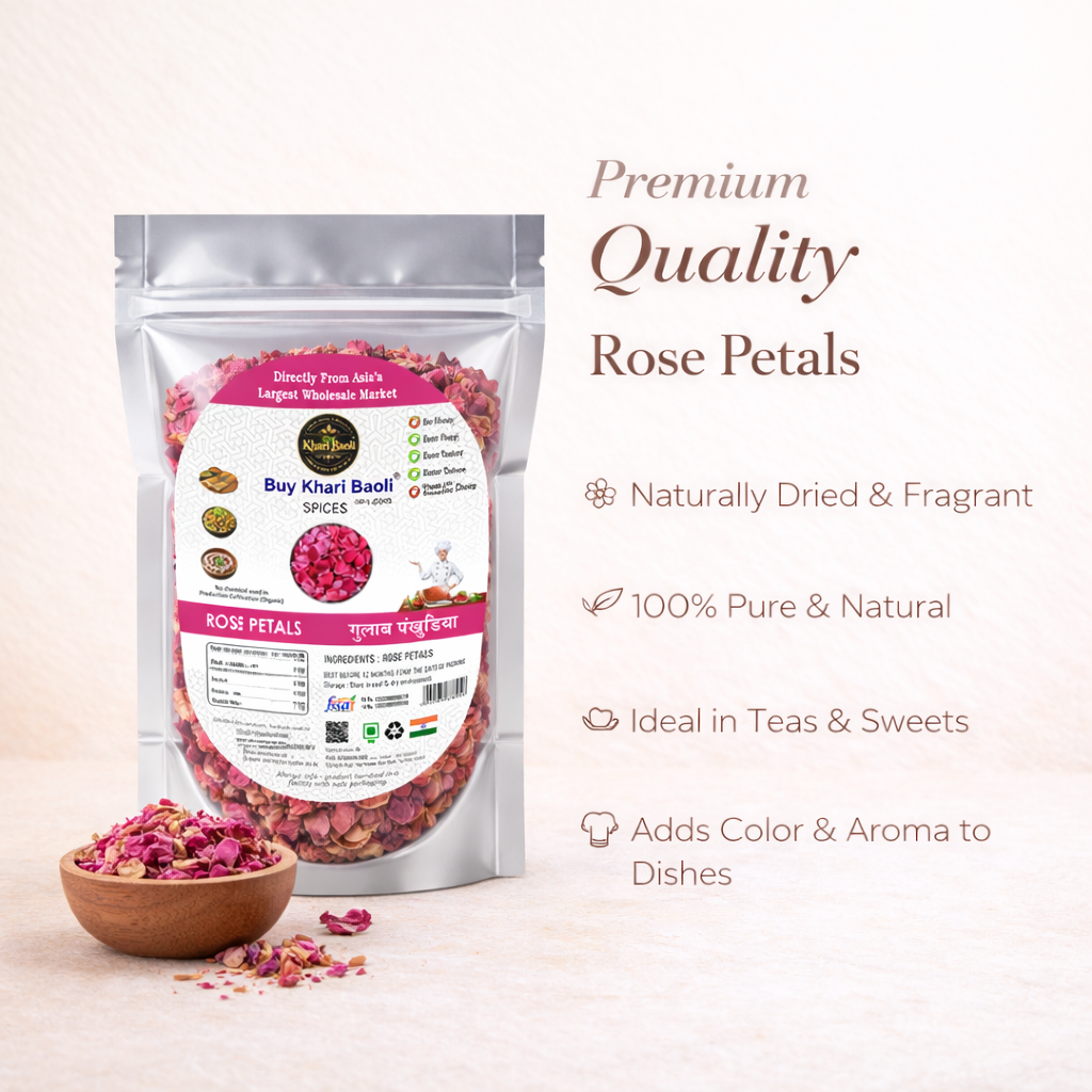 DRY ROSE PETALS