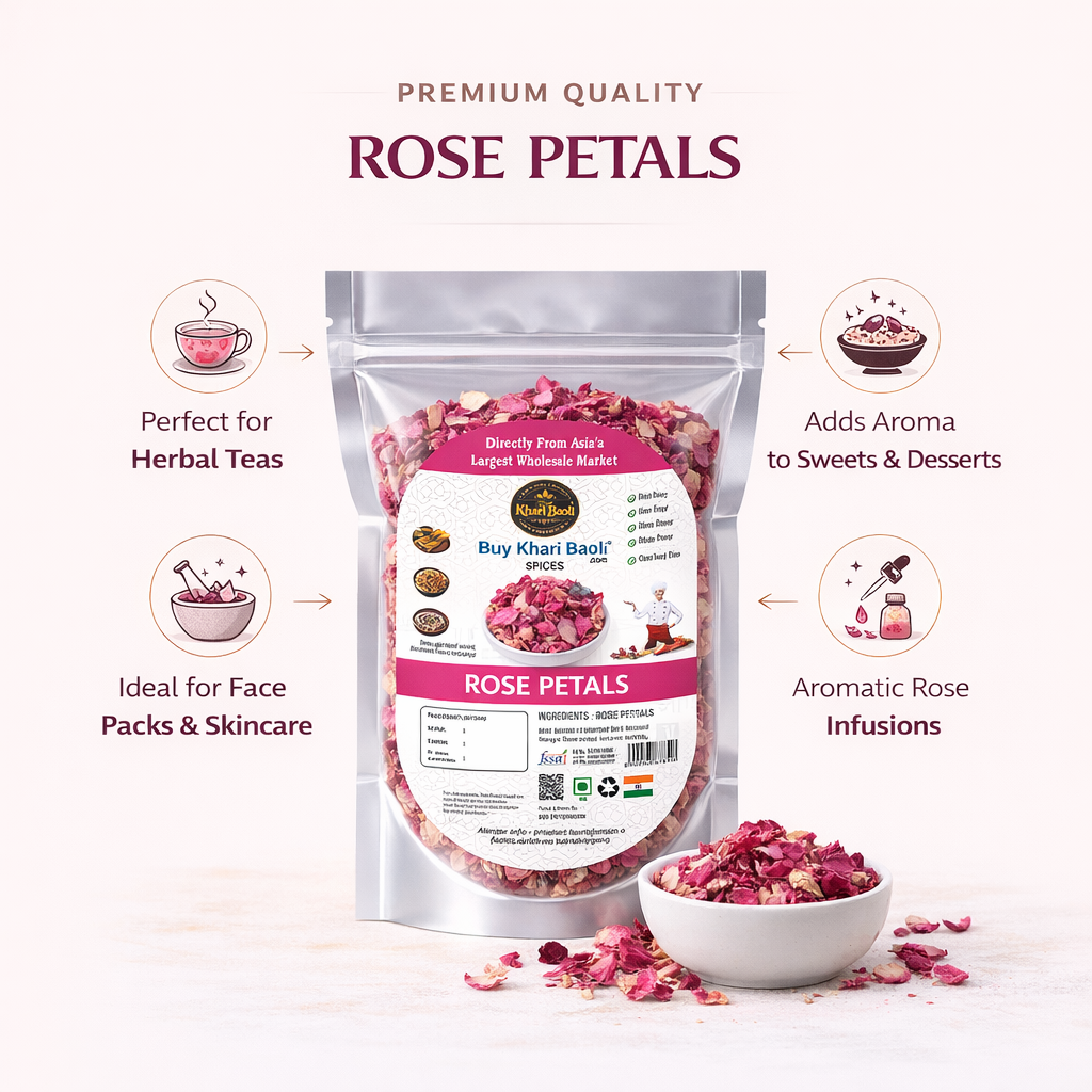 DRY ROSE PETALS