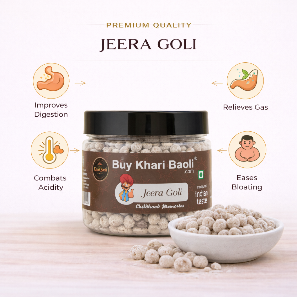Premium Quality Jeera Goli Jar