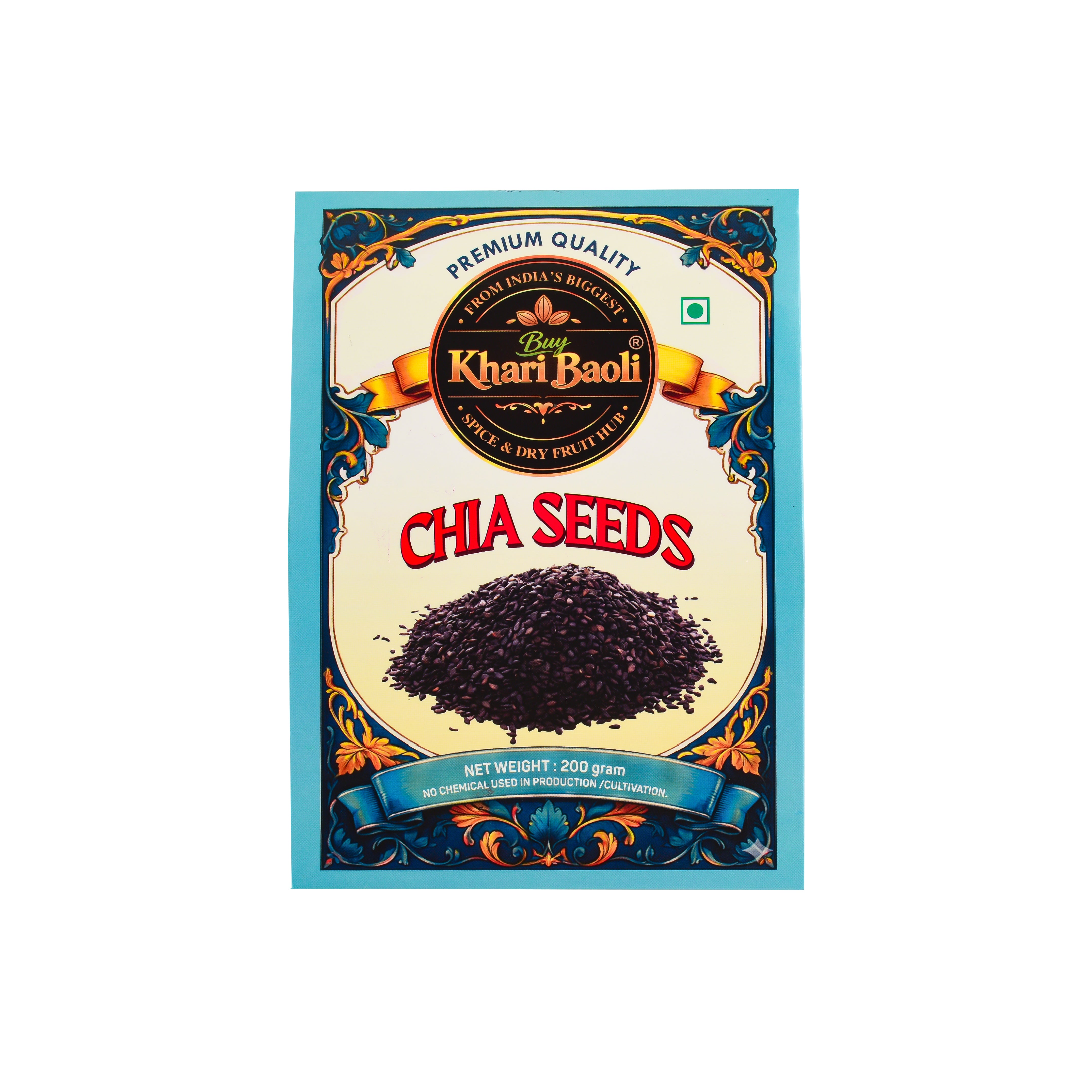 Packaging of Chia seeds