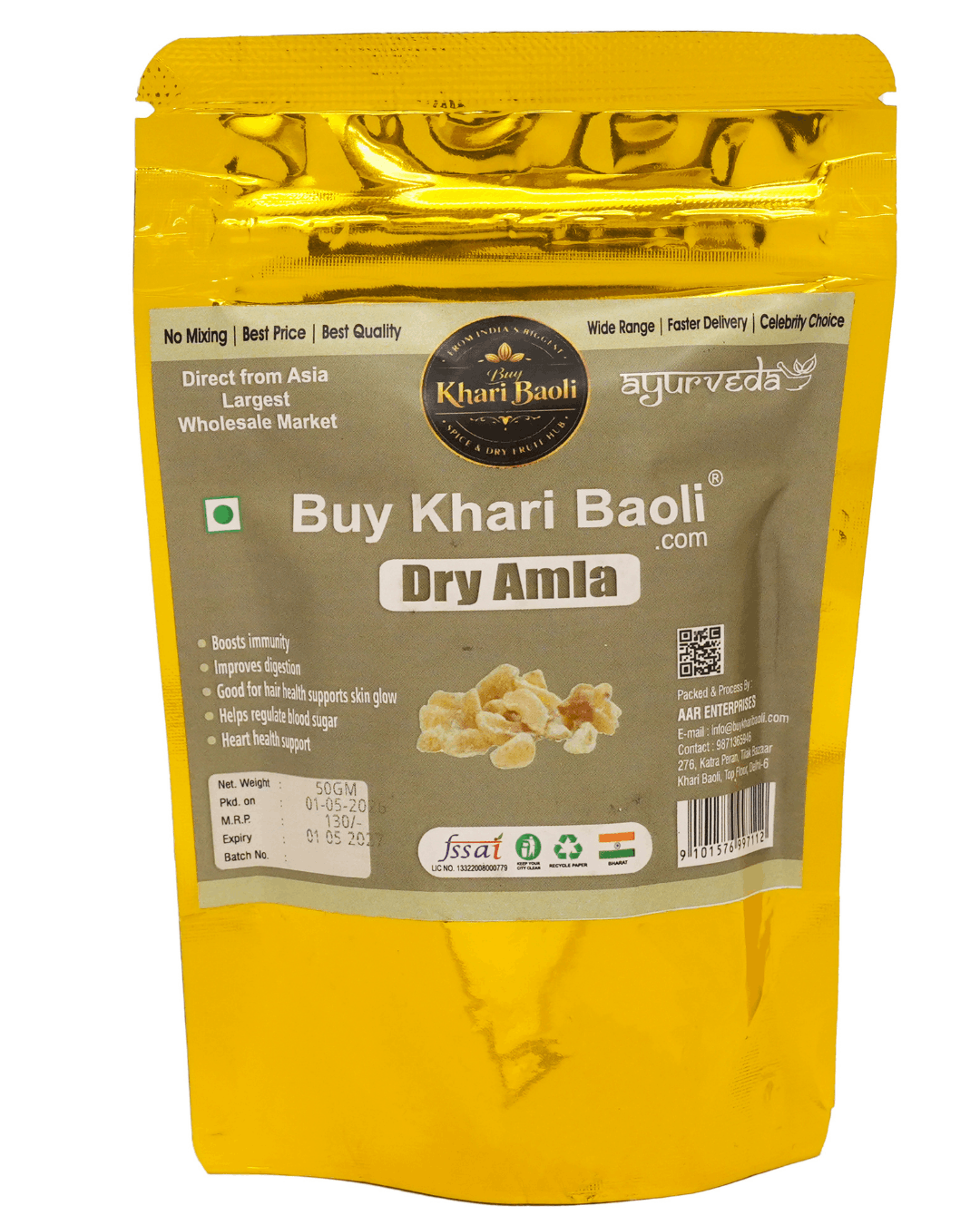 DRY AMLA (INDIAN GOOSEBERRY)