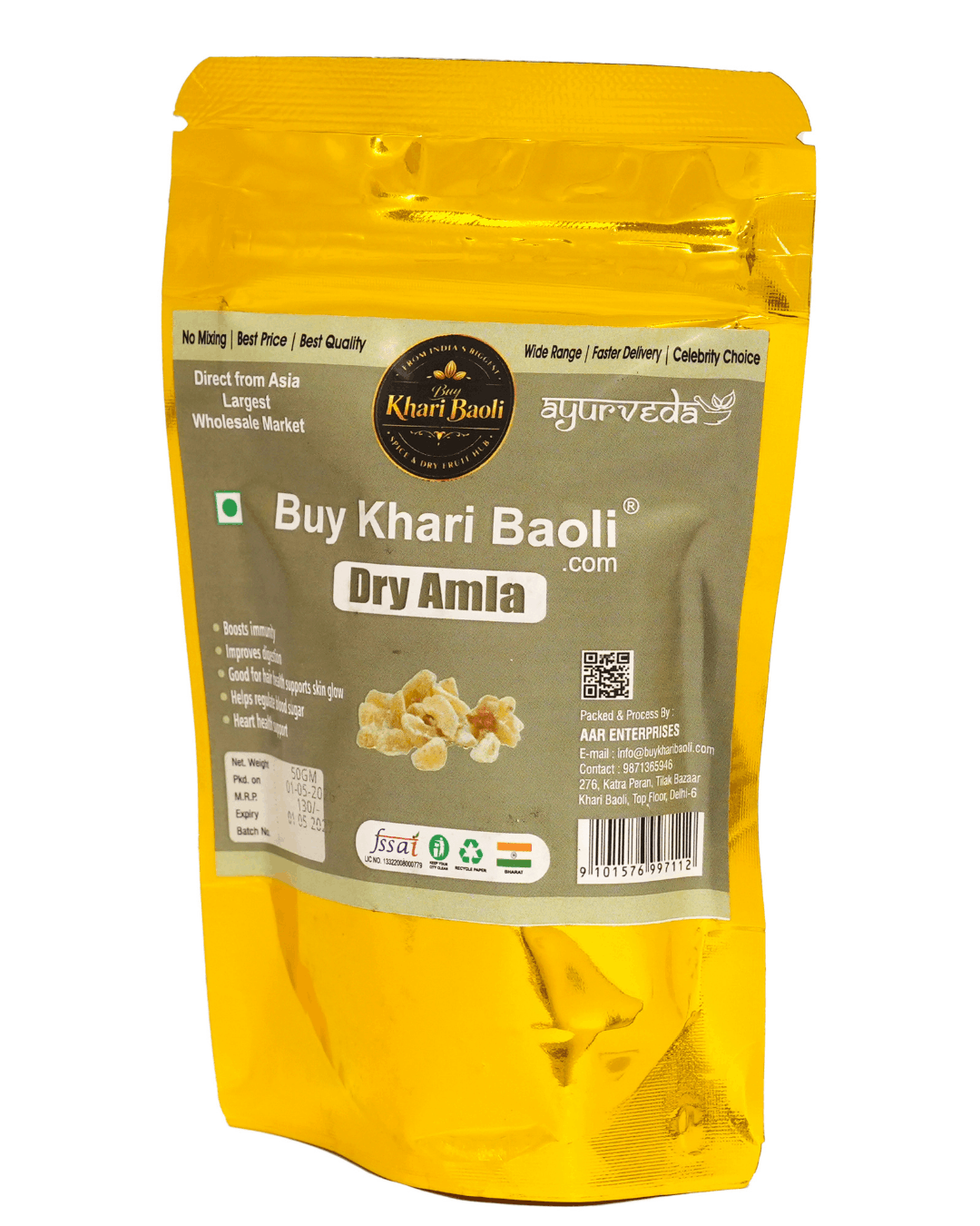 DRY AMLA (INDIAN GOOSEBERRY)