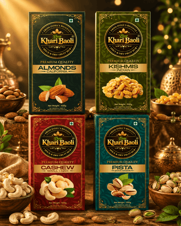 DRY FRUITS COMBO(Almond California+ Kishmish+ Cashew +Pista)500gm each