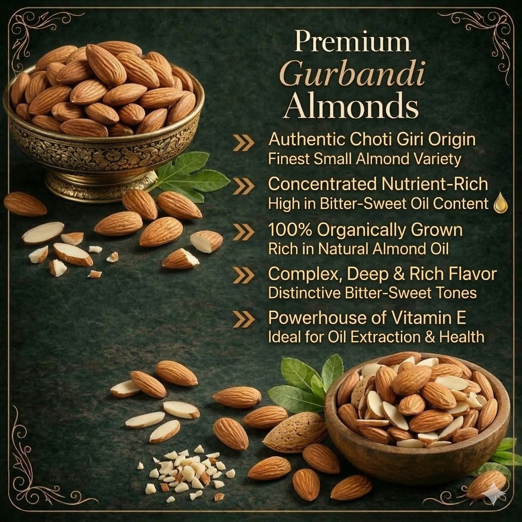 GURBANDI ALMOND (OIL RICH)