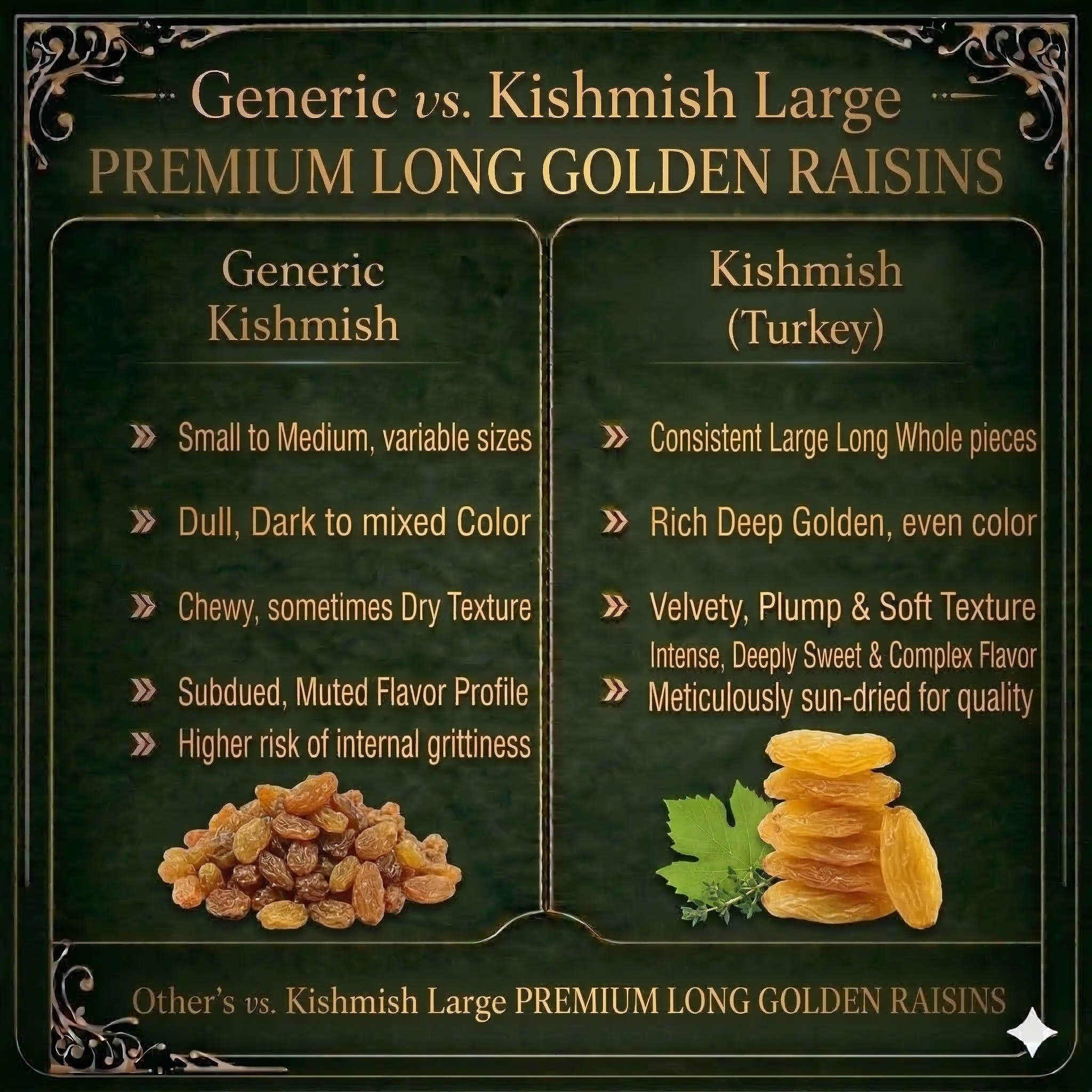 KISHMISH (LARGE/LAMBI)