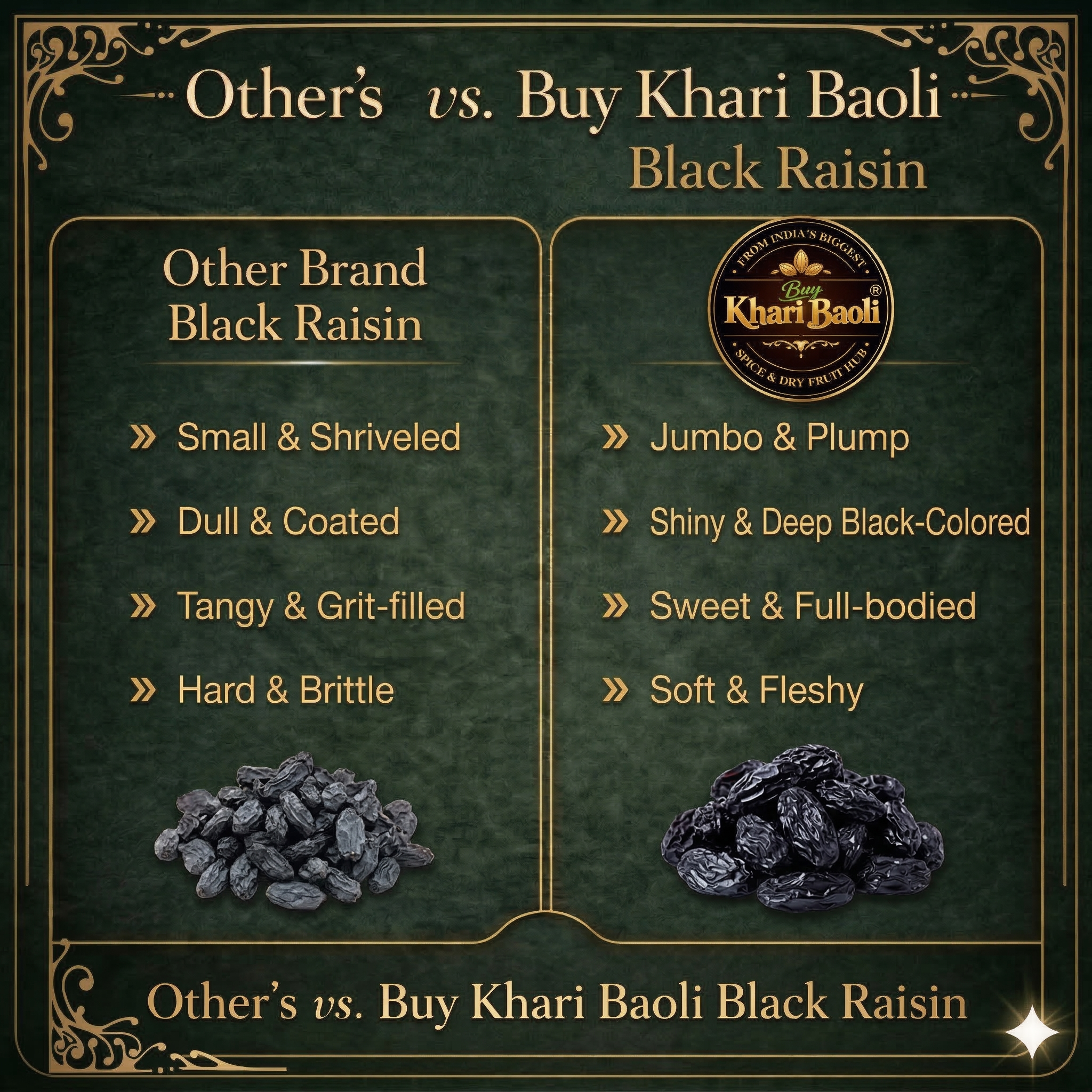 BLACK RAISIN (SEEDLESS)