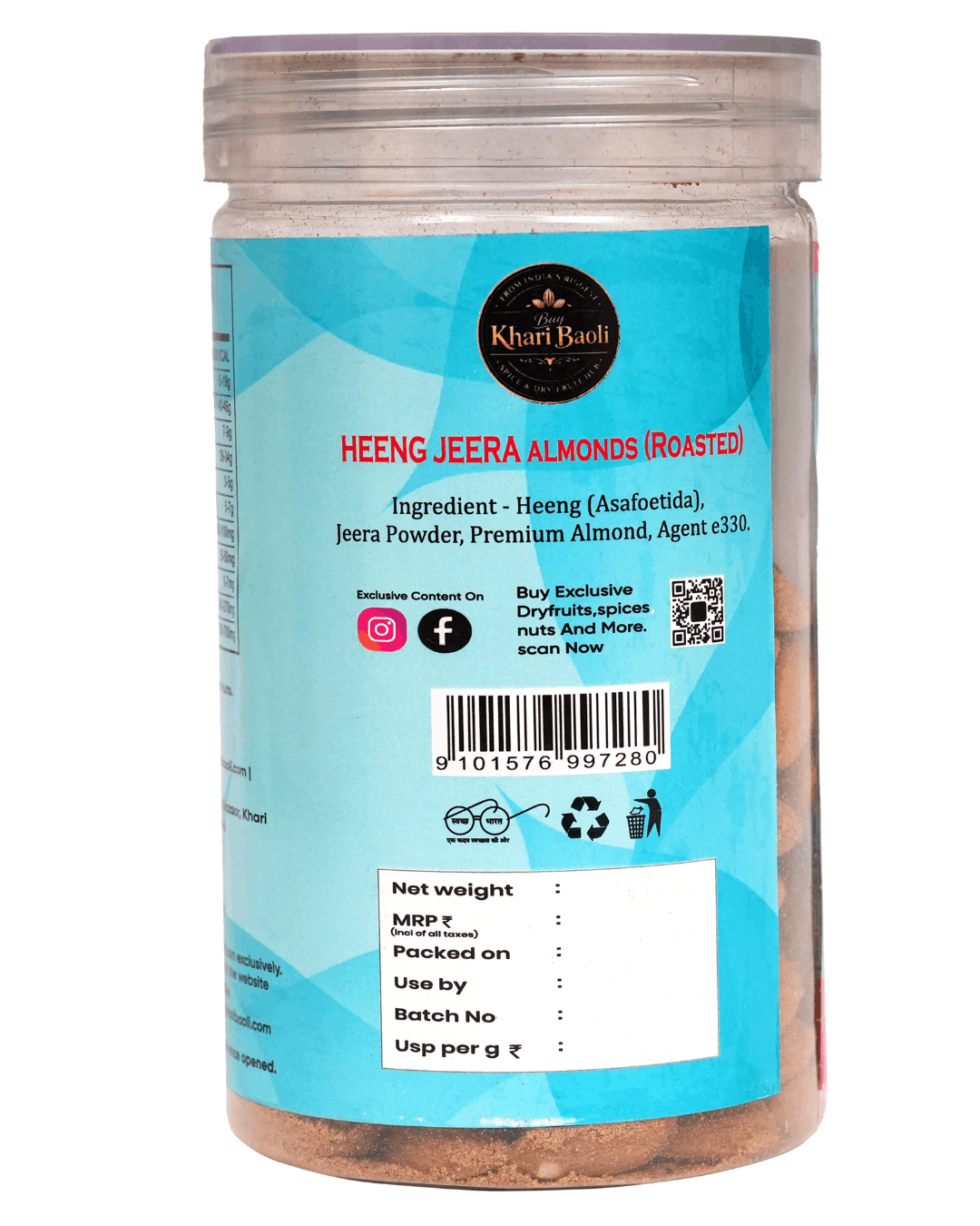 HEENG JEERA ALMOND(ROASTED)