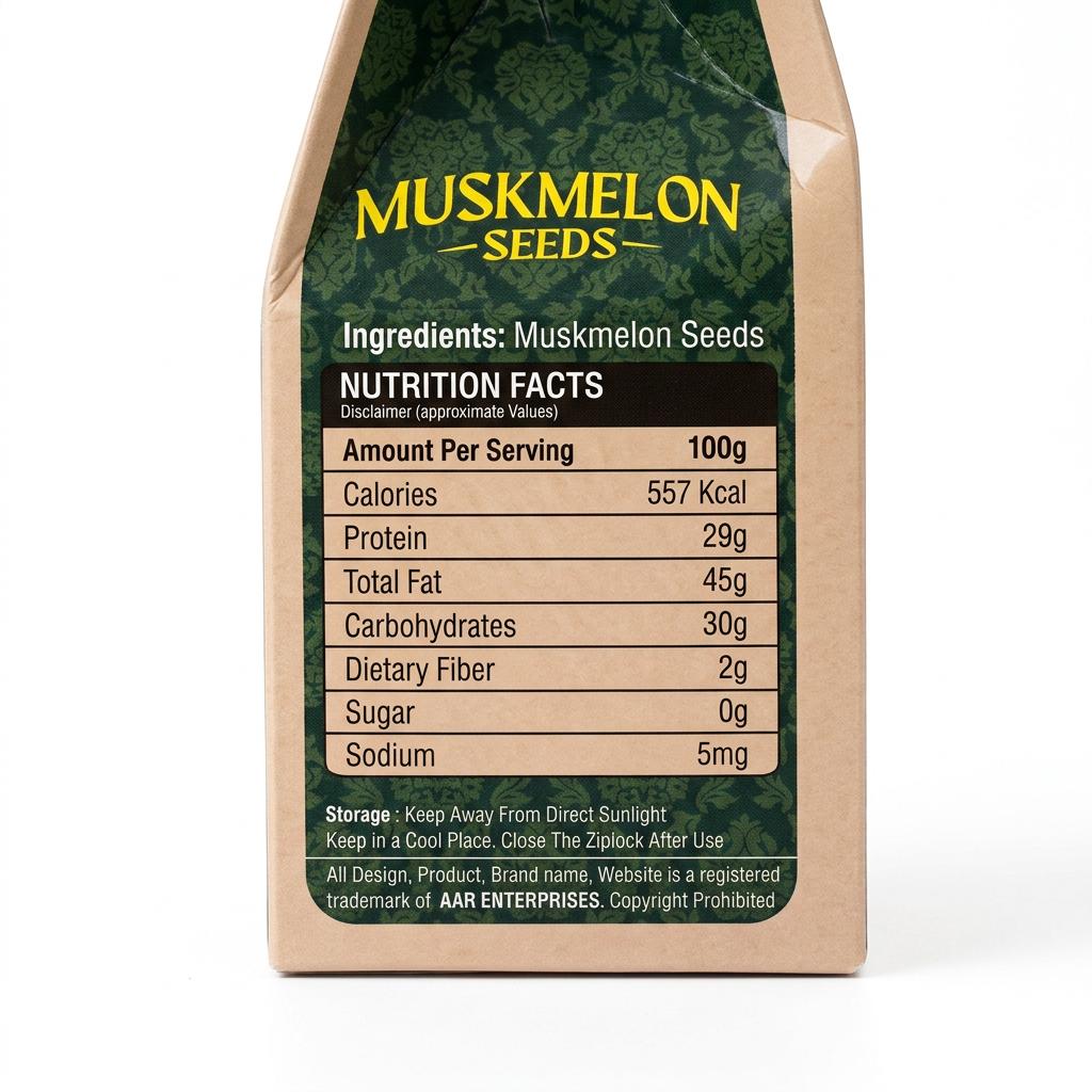 ingredients of muskmelon seeds 