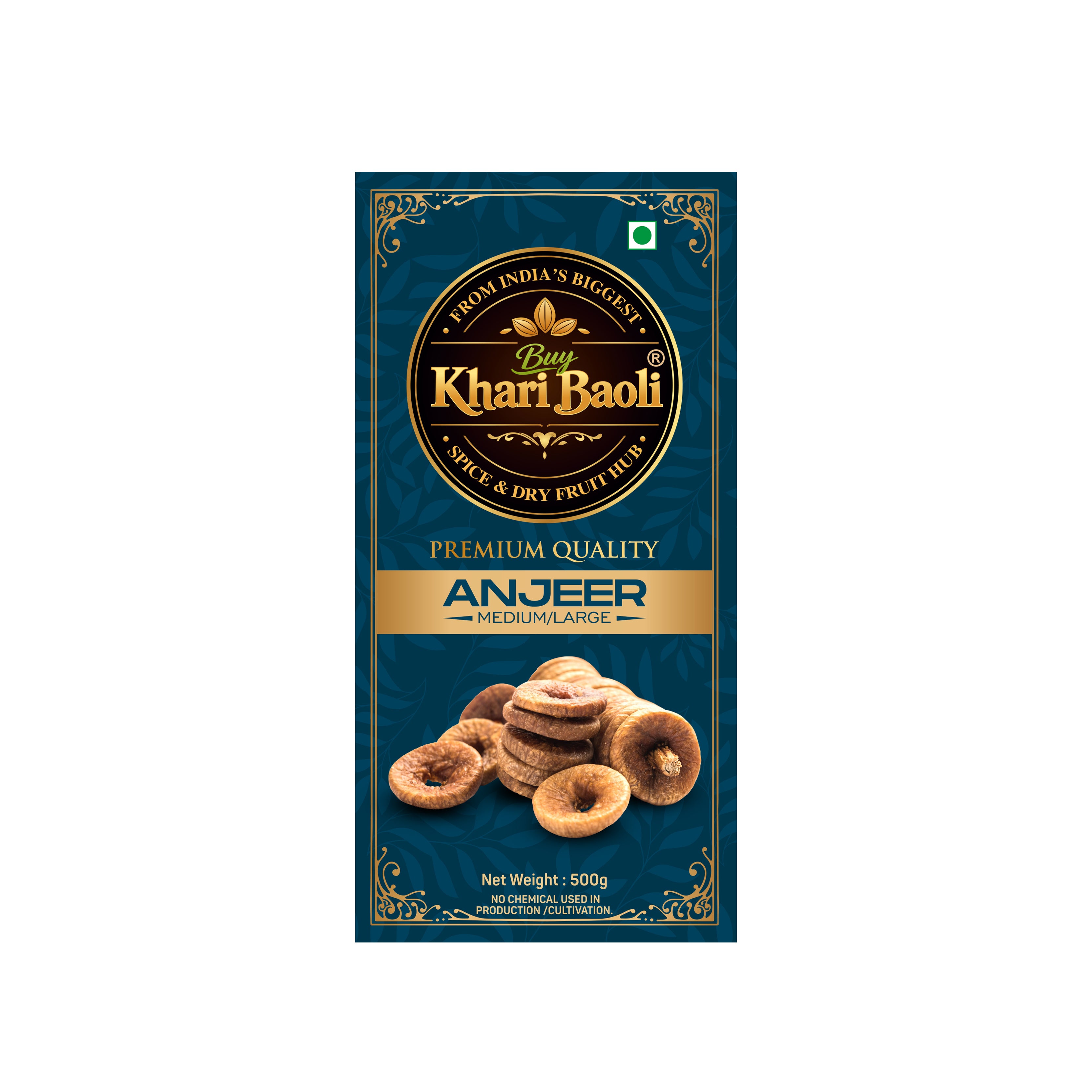 HEALTHY DRY FRUIT COMBO (250gm chilian Akhrot kernels+250gm Anjeer large+ 500gm almond Mamra)