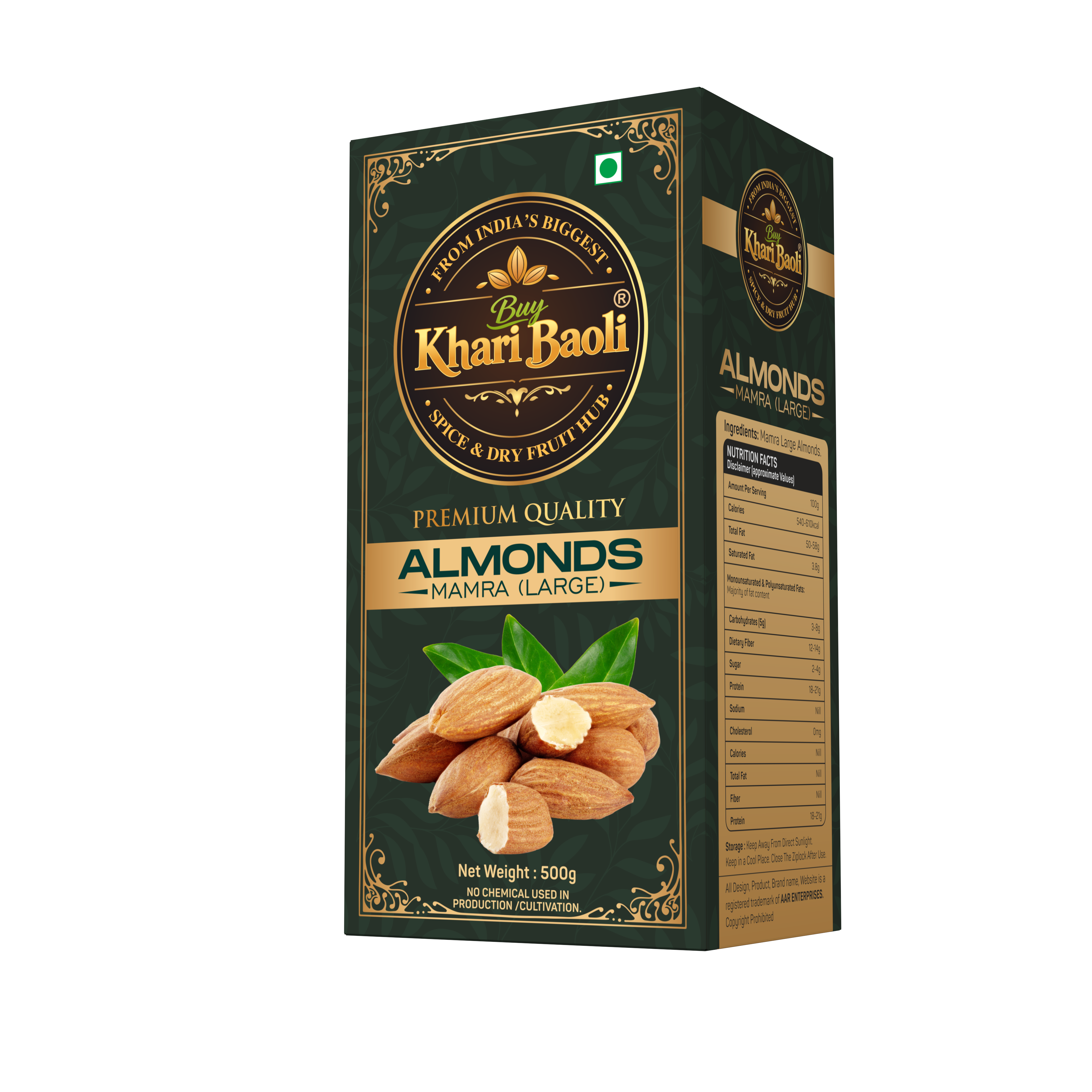 ALMOND MAMRA IRANI (LARGE)