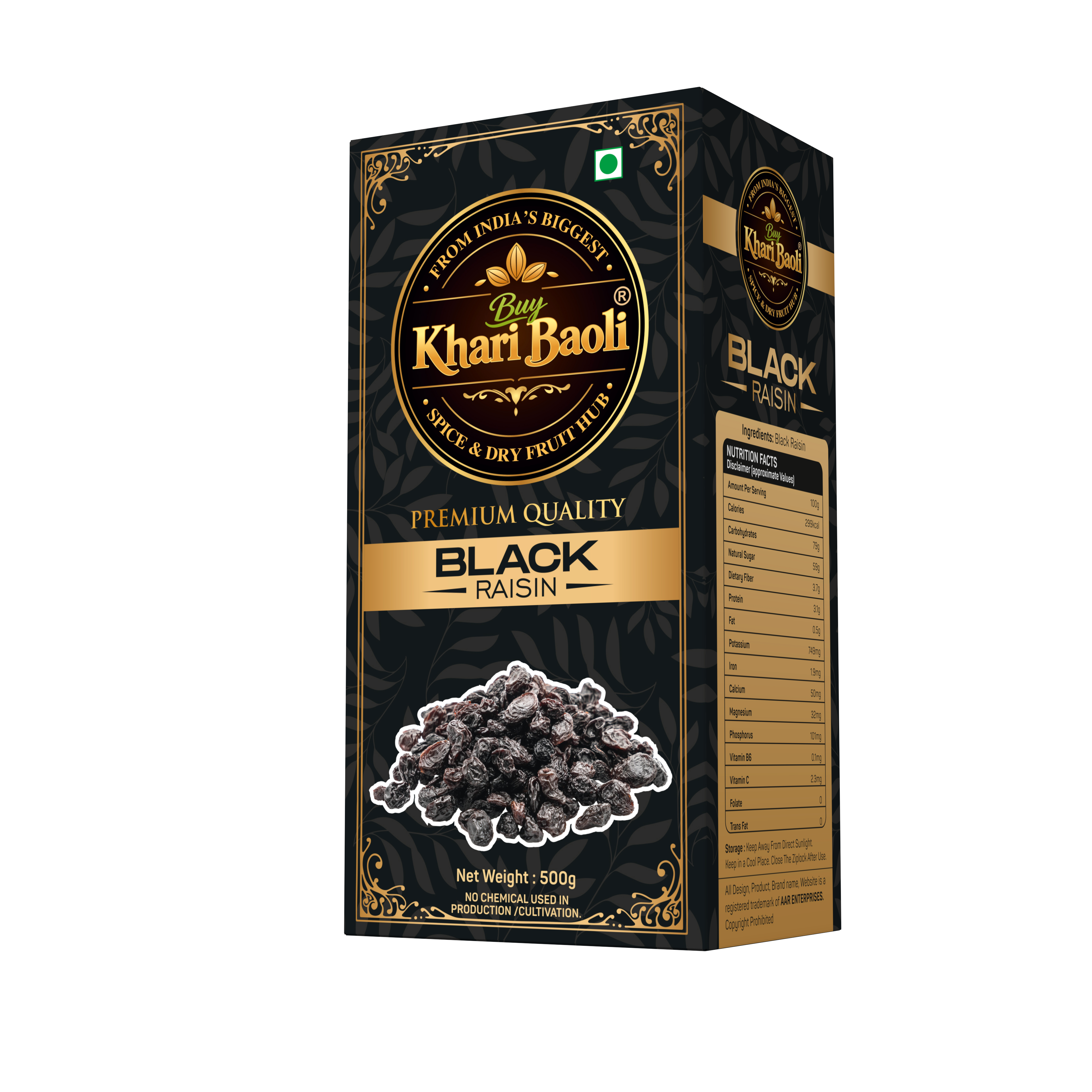BLACK RAISIN (SEEDLESS)