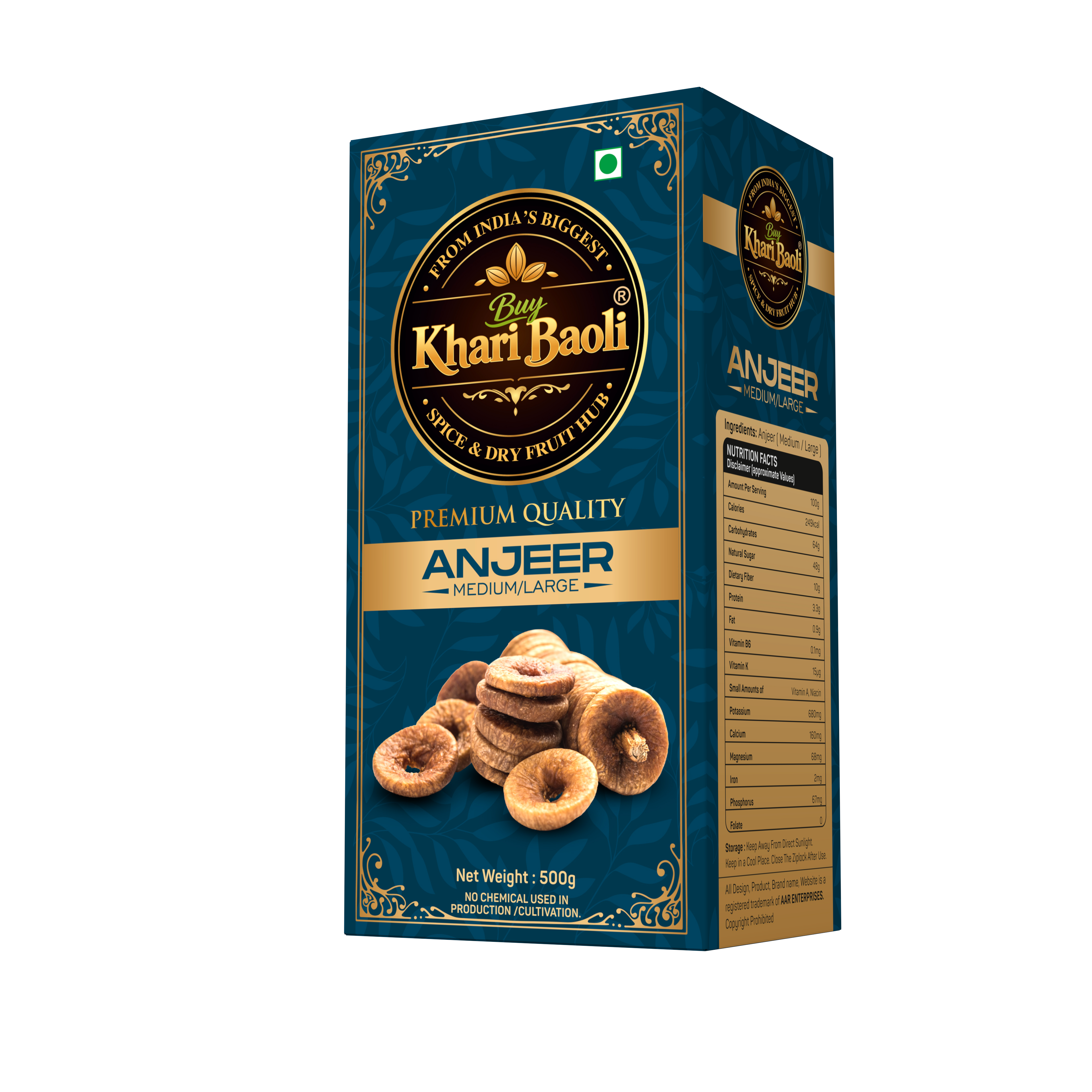ANJEER(MEDIUM/LARGE)
