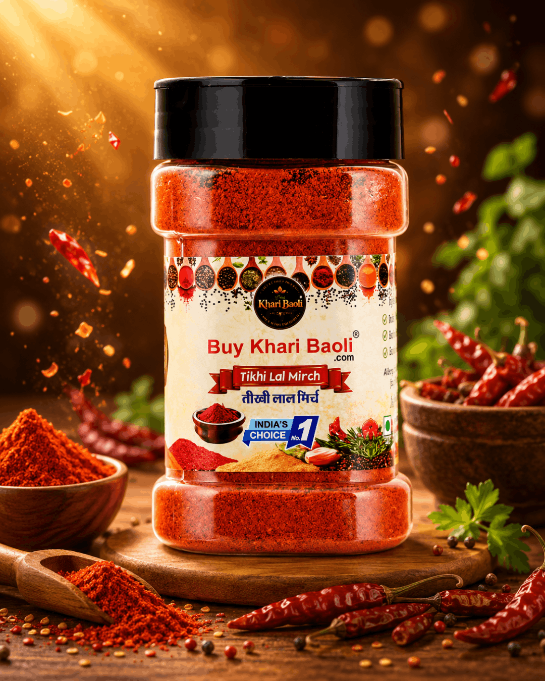 TIKHI LAL MIRCH POWDER