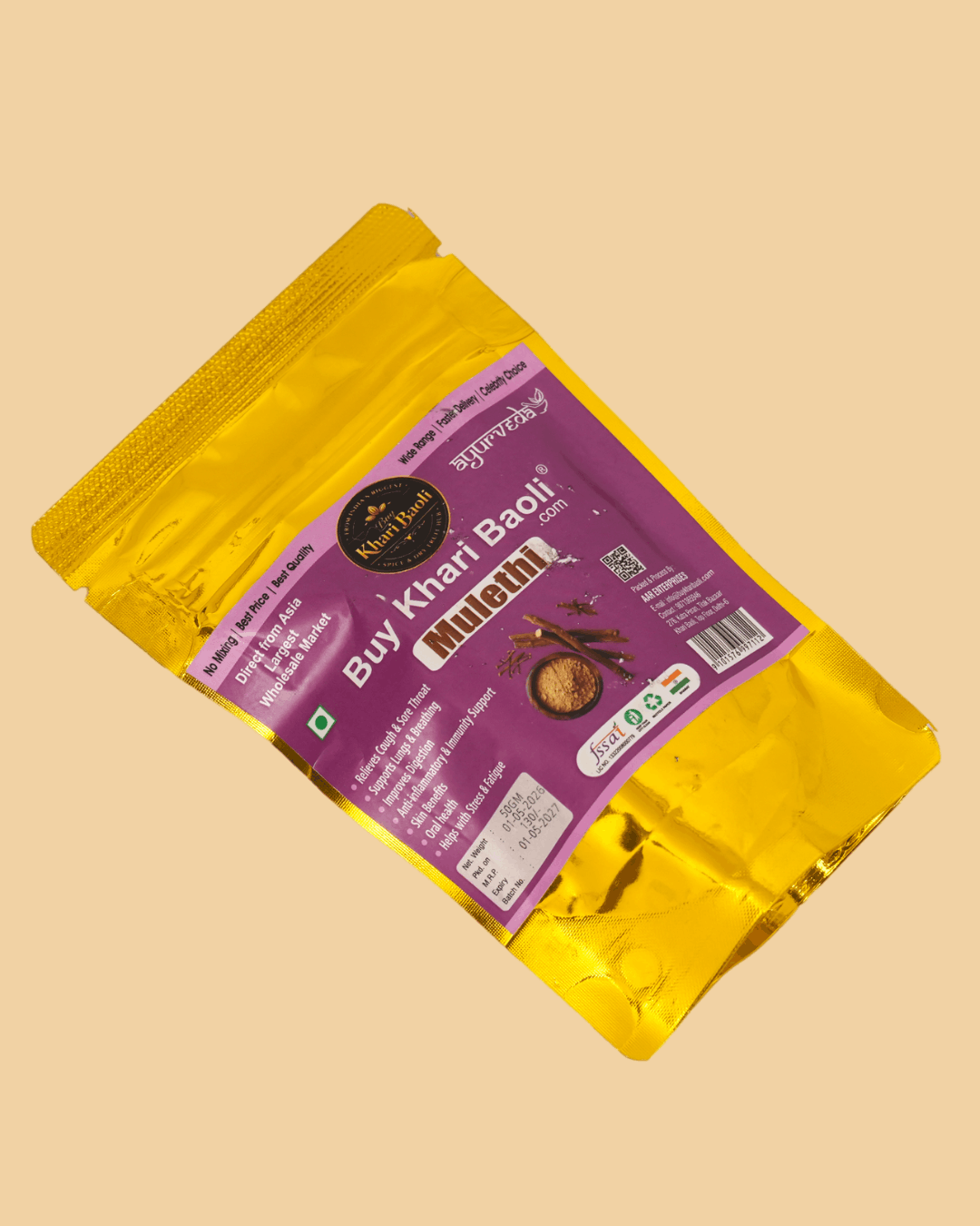 MULETHI (LICORICE ROOT)
