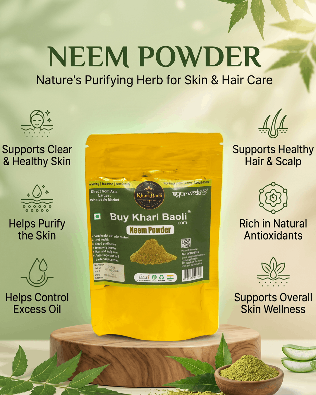 NEEM POWDER/PATTA