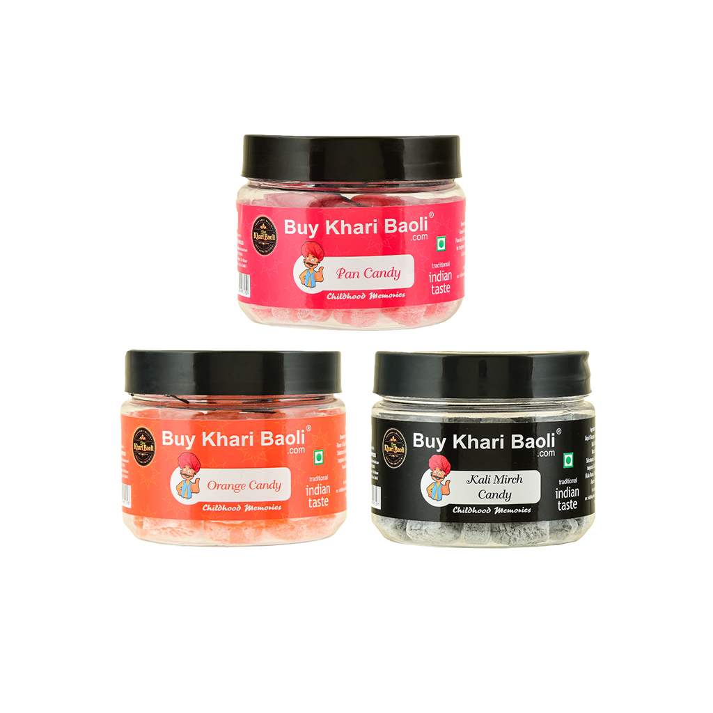 CANDY COMBO(Orange candy+Pan candy +Kali Mirch candy)