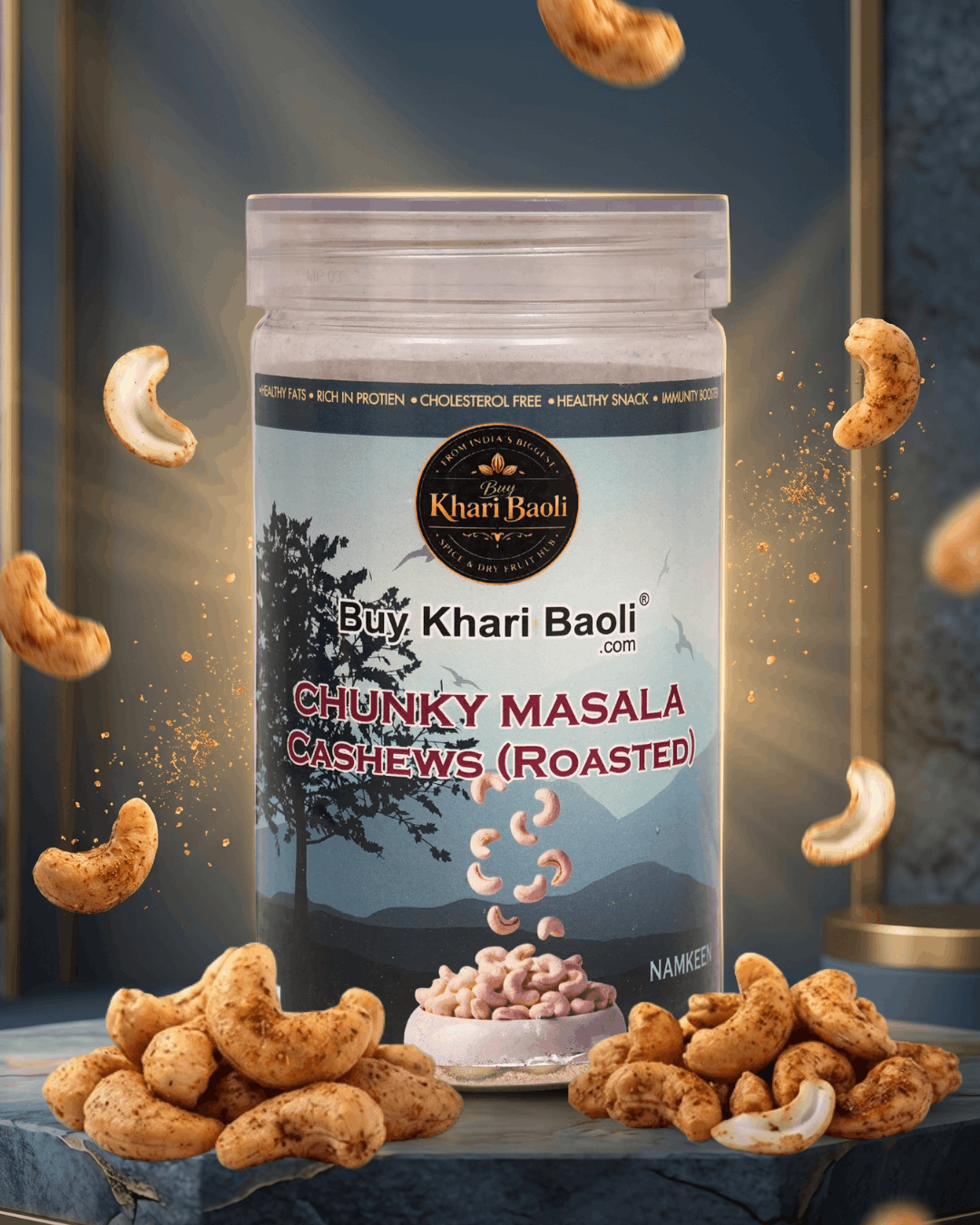 CHUNKY MASALA CASHEW(ROASTED)