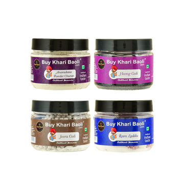 CHURAN COMBO (Anaradana powder+Heeng goli+Jeera goli+Ram laddu)