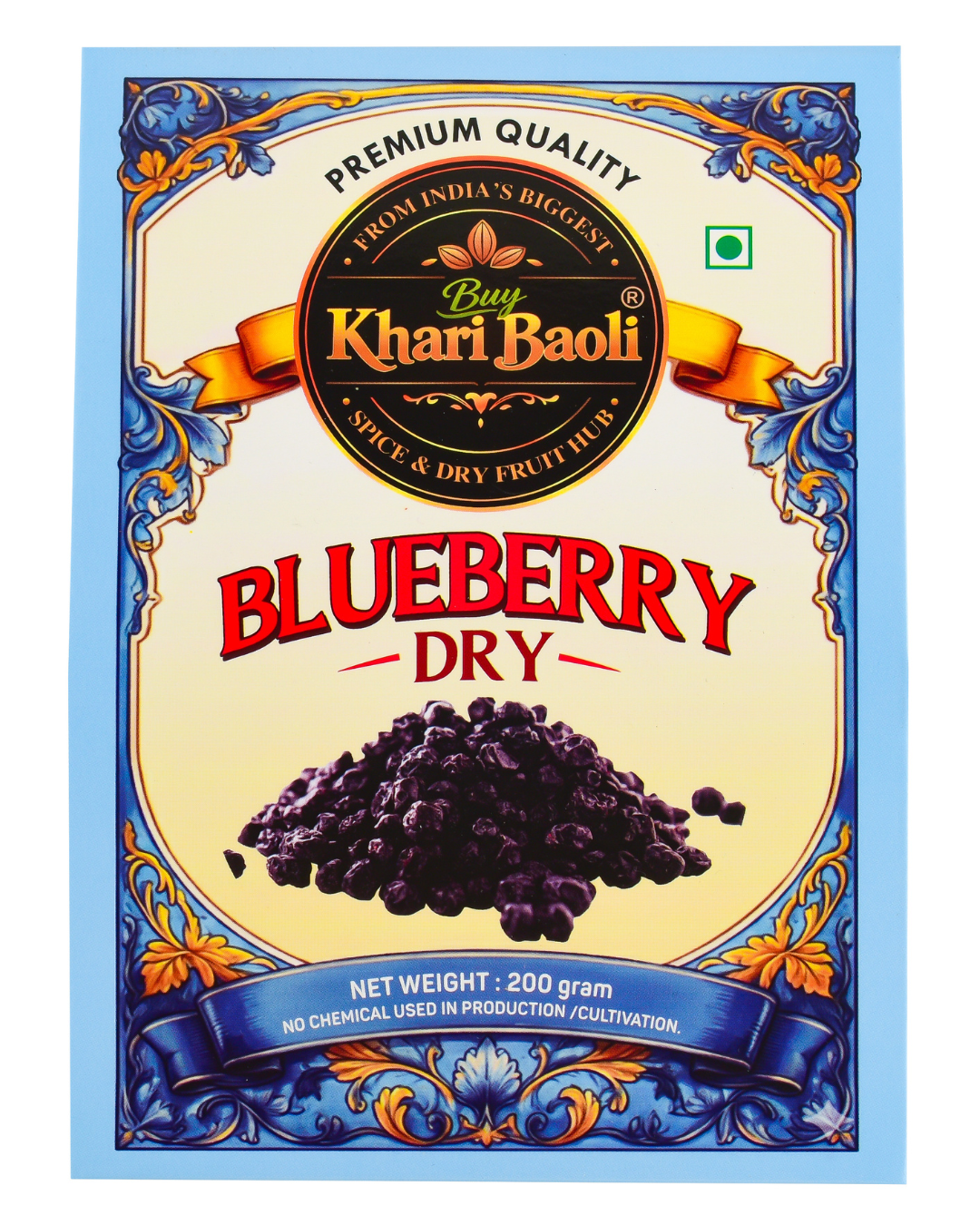 Buy premium dried blueberry online 