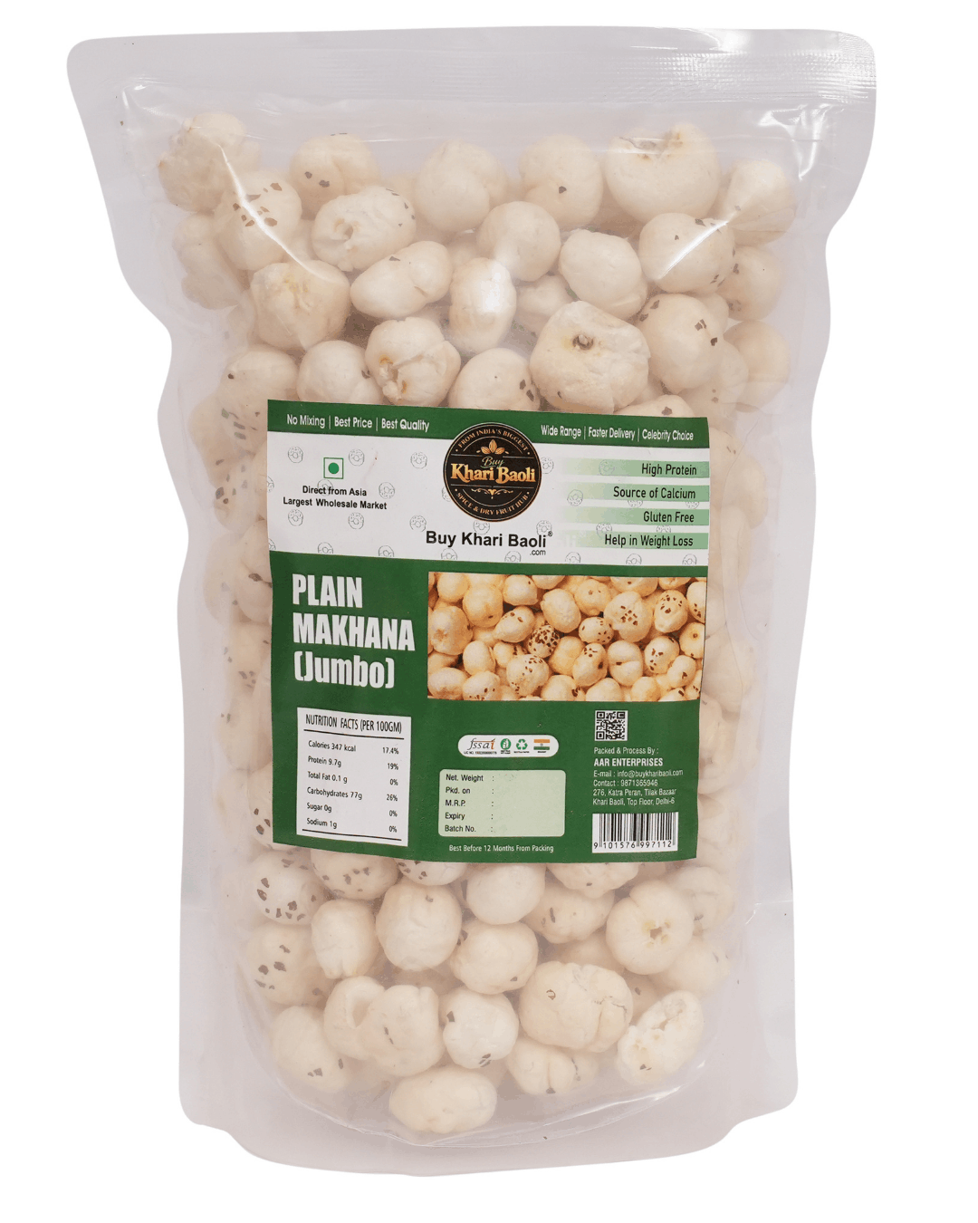 PLAIN MAKHANA(JUMBO)