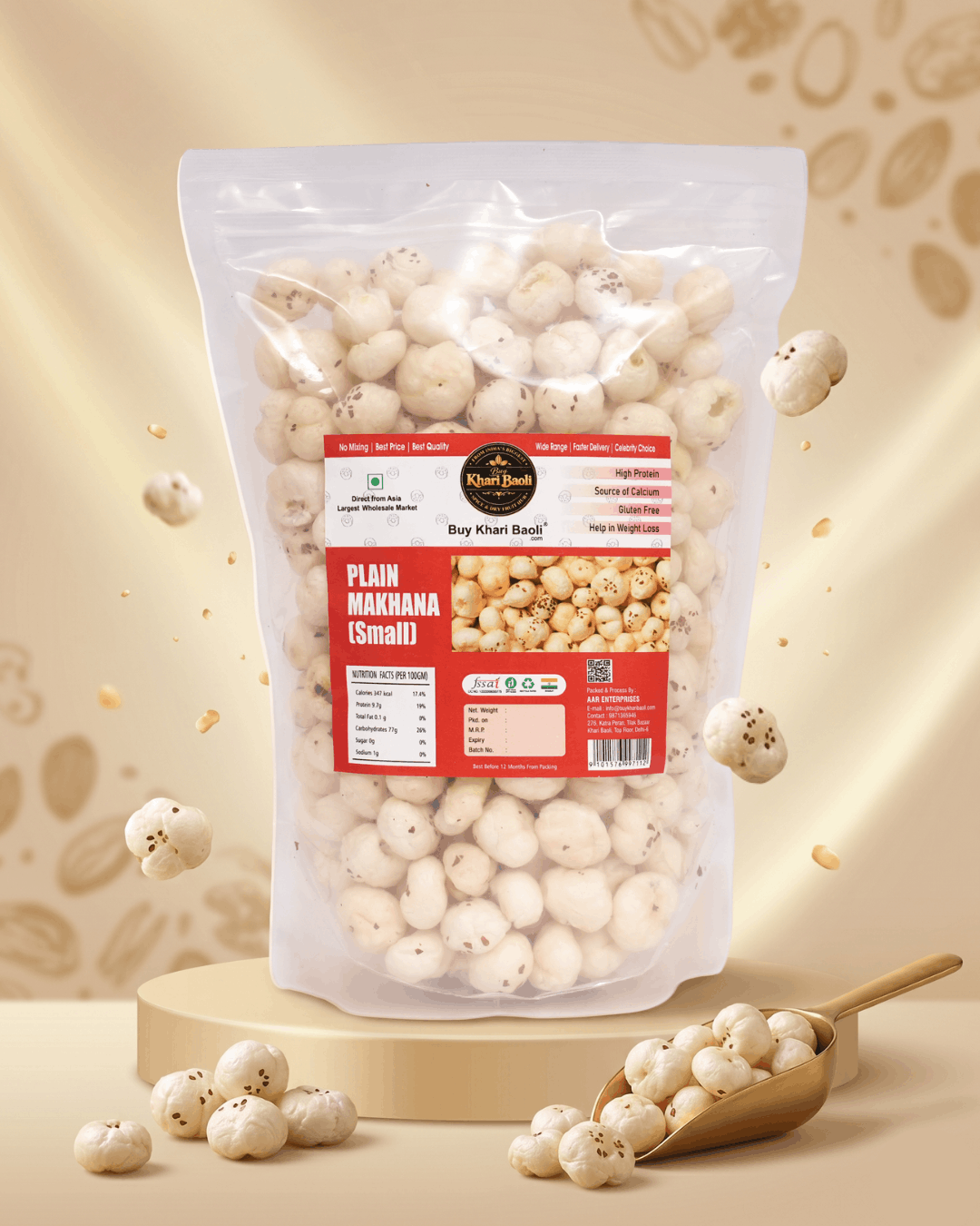 PLAIN MAKHANA(SMALL)