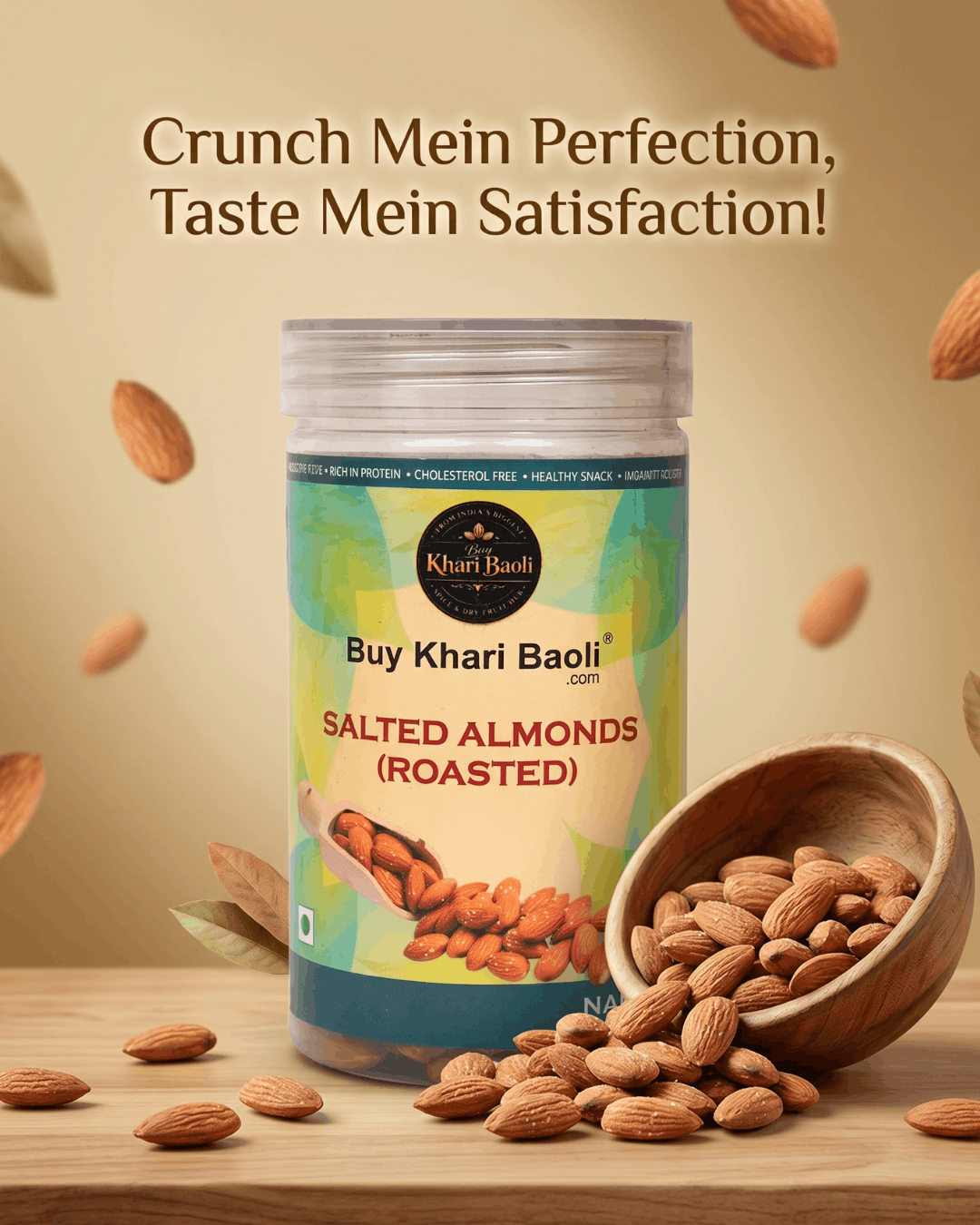 SALTED ALMOND(ROASTED)