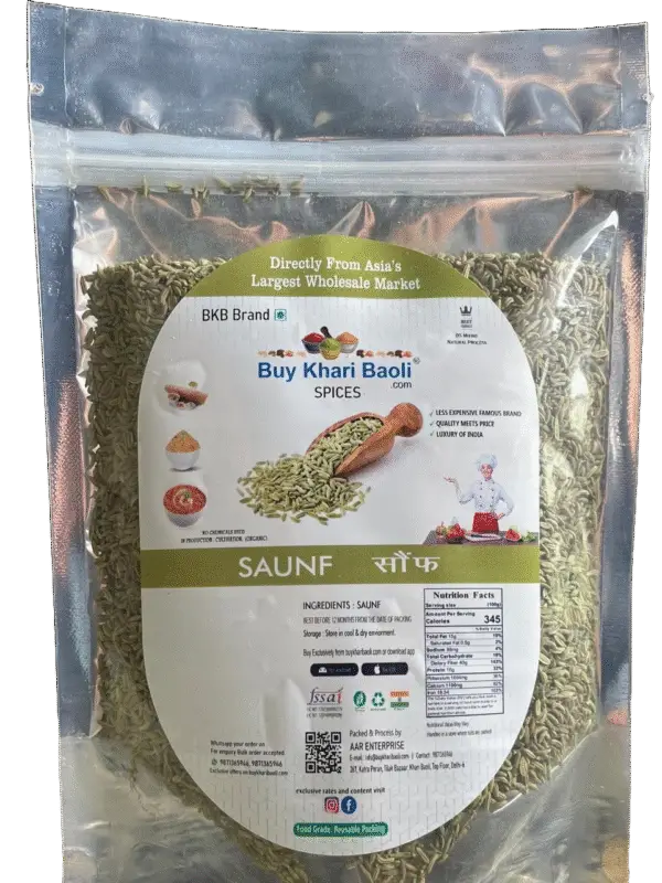 Fennel Saunf(green colour)barik