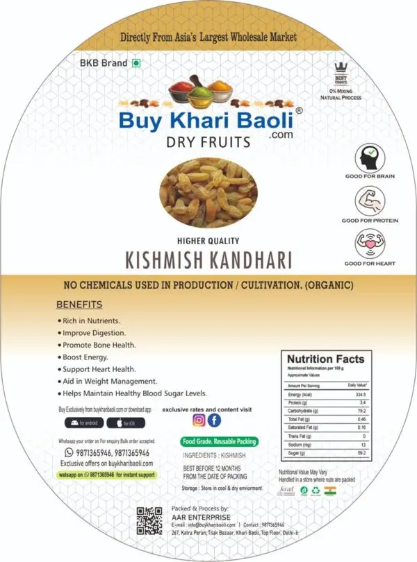 Kishmish Kandhari - Image 2