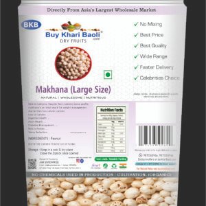 Makhana Large/jumbo size (fox nut)