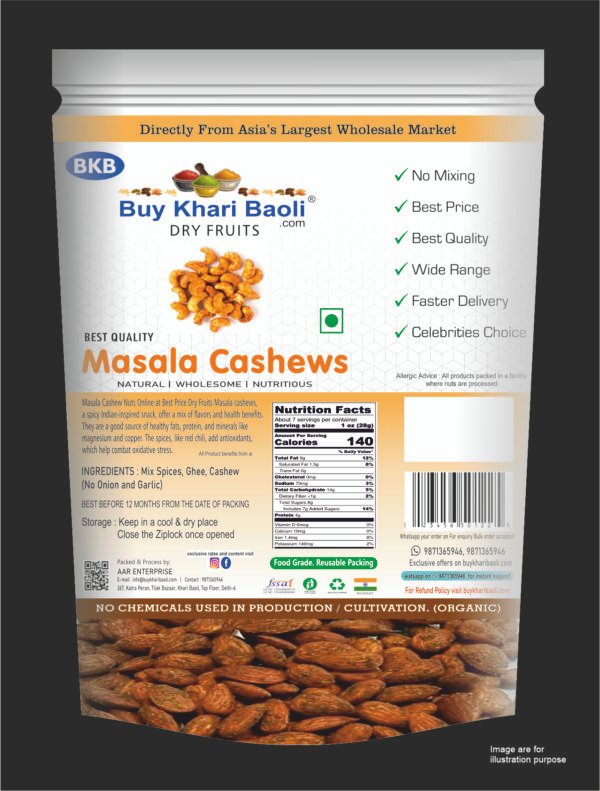MASALA CASHEW (SPICY)