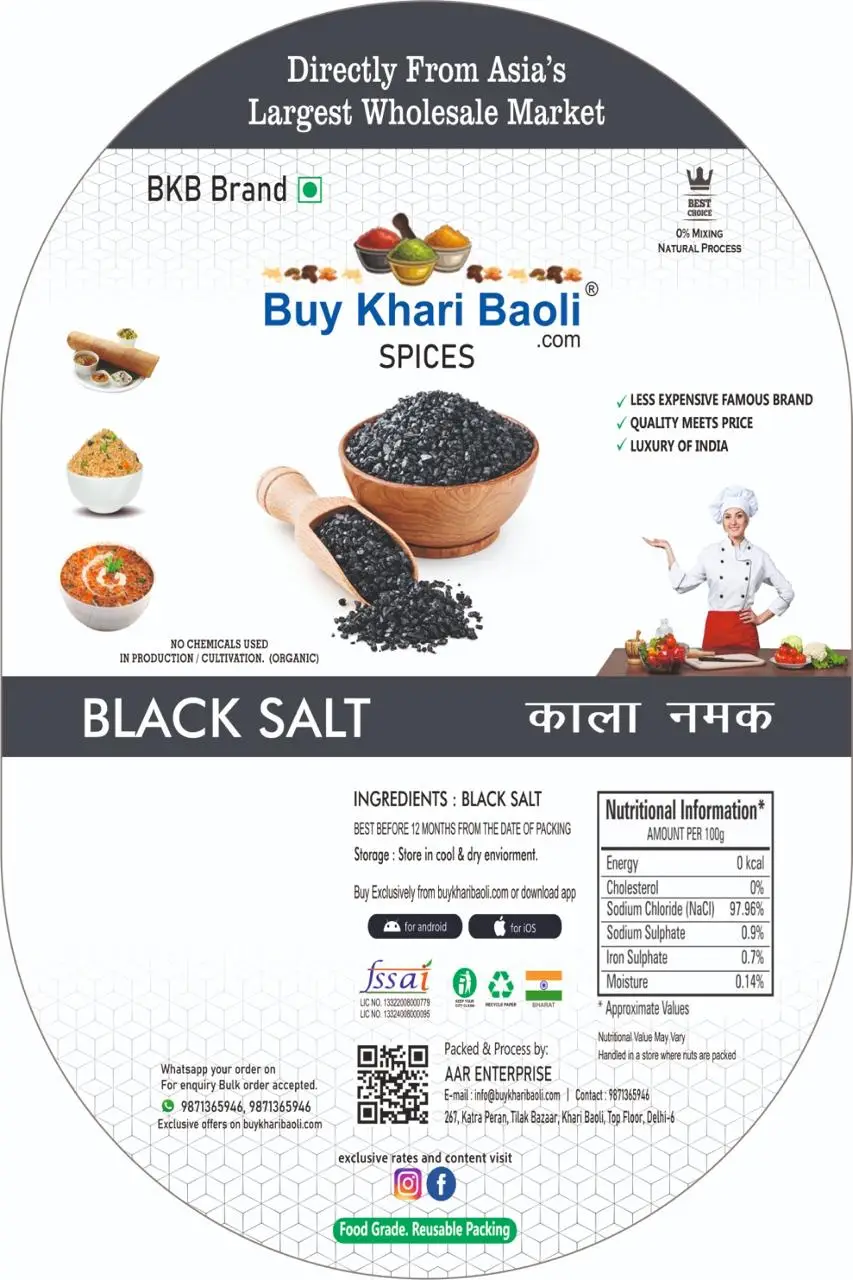 Kala Namak (black salt) - Image 2