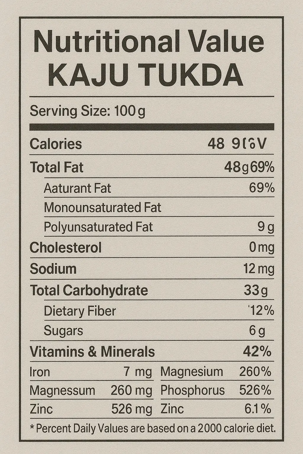 Kaju Tukda (Cashew Nuts Split) GOA - Image 3